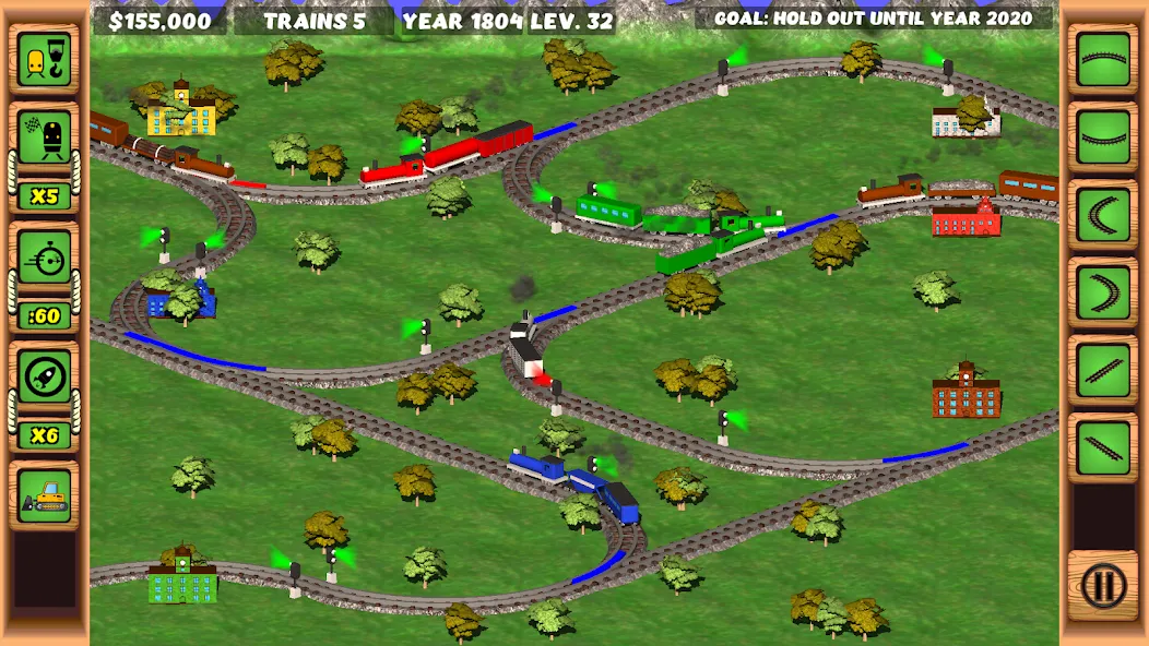 My Railroad: train and city [МОД: Меню, Бесконечные монеты и Открытые уровни] Screenshot 3