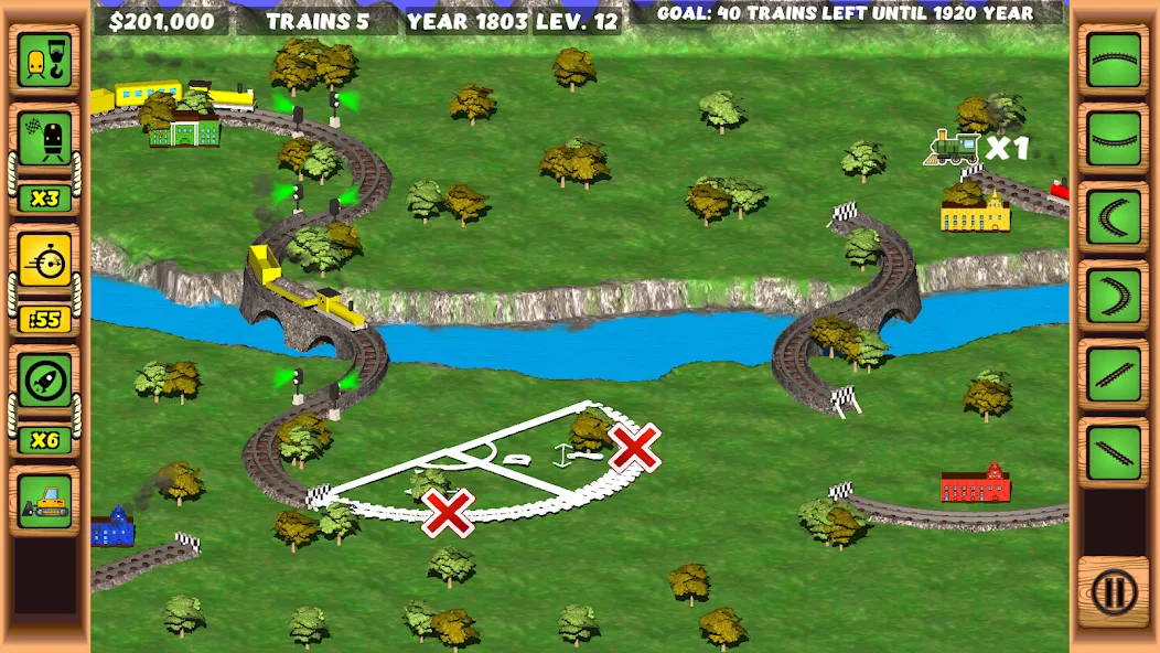 My Railroad: train and city [МОД: Меню, Бесконечные монеты и Открытые уровни] Screenshot 5