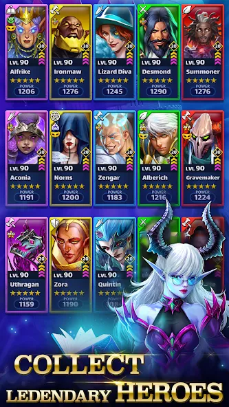 Empires & Puzzles: Match-3 RPG [МОД: Все открыто, Дополнительные деньги и Меню MOD] Screenshot 3