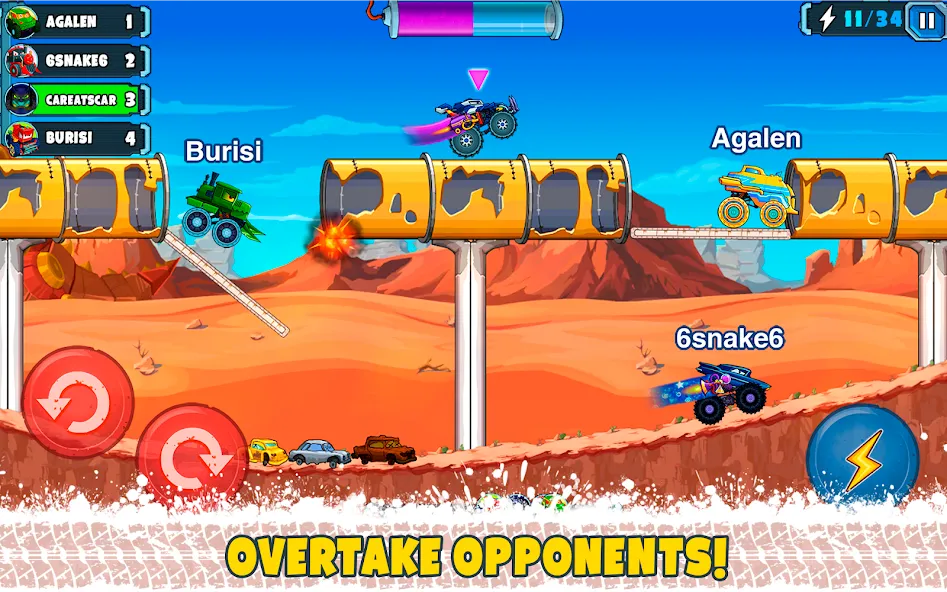 Car Eats Car Multiplayer Race (Кар Итс Кар) [МОД: Много денег, Монет и Все открыто] Screenshot 1