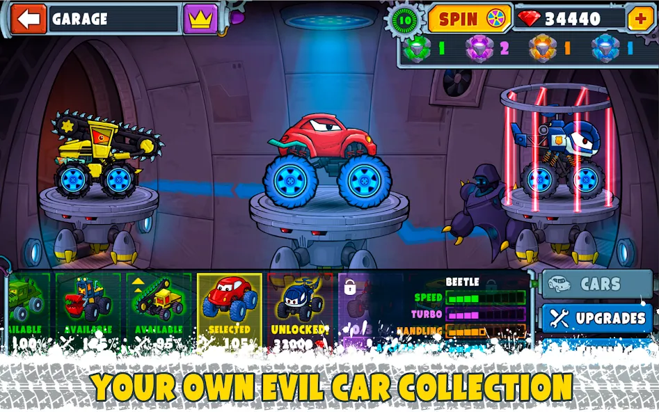 Car Eats Car Multiplayer Race (Кар Итс Кар) [МОД: Много денег, Монет и Все открыто] Screenshot 4