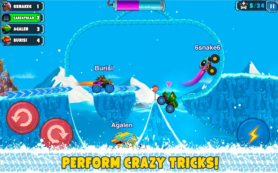 Car Eats Car Multiplayer Race (Кар Итс Кар) [МОД: Много денег, Монет и Все открыто] Screenshot 5