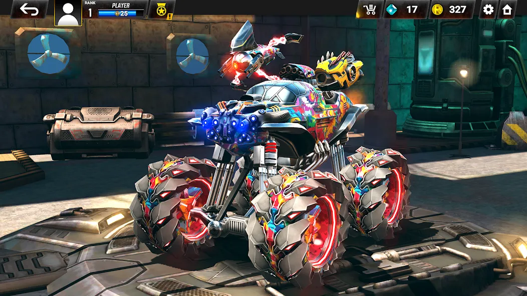 RACE: Rocket Arena Car Extreme (РЕЙС) [МОД: Меню, Бесконечные монеты и Открытые уровни] Screenshot 3
