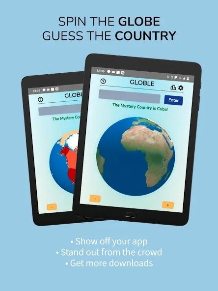 Globle - Country Guess Game (Глоубл) [МОД: Деньги, Монеты и Меню MOD] Screenshot 5