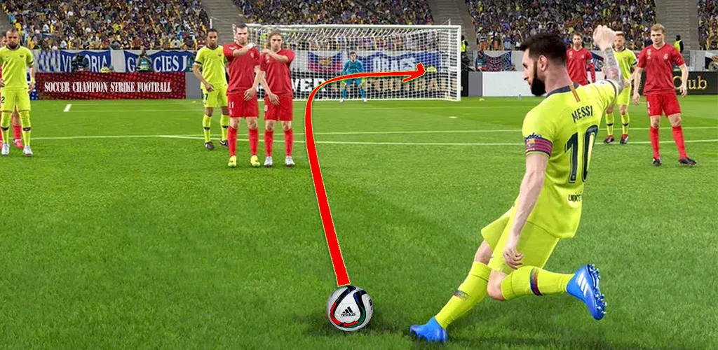 Soccer Kick Football Champion [МОД: Деньги, Монеты и Меню MOD] Screenshot 3