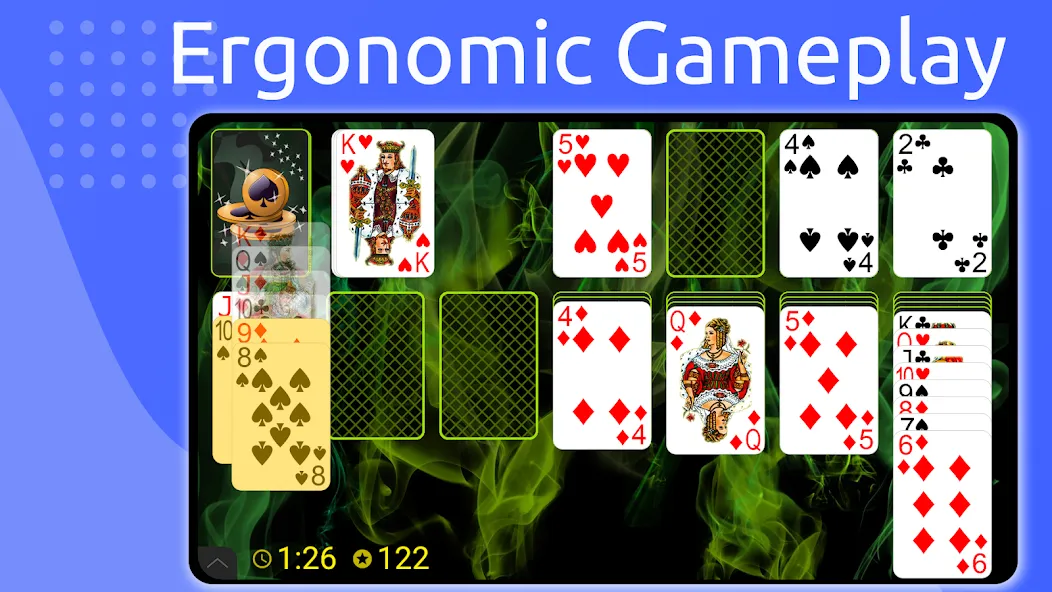 Solitaire [МОД: Деньги, Монеты и Меню MOD] Screenshot 1