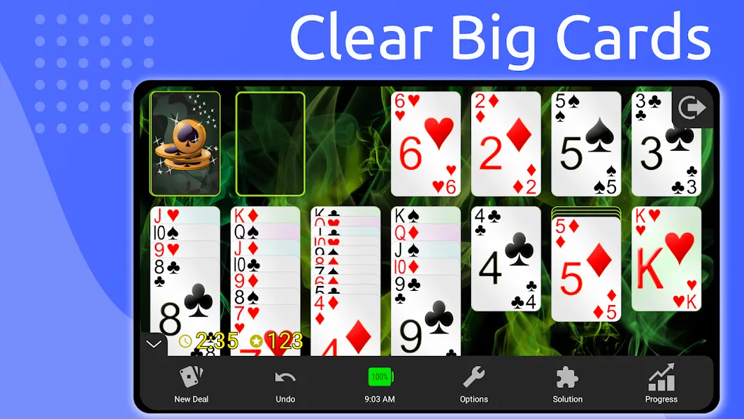Solitaire [МОД: Деньги, Монеты и Меню MOD] Screenshot 3