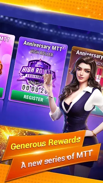 Sohoo Poker - Texas Holdem (Соху Покер) [МОД: Деньги, Монеты и Меню MOD] Screenshot 5