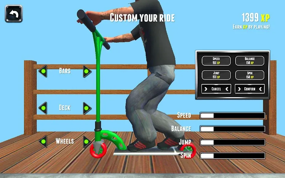 Scooter X (Скутер Икс) [МОД: Меню, Бесконечные монеты и Открытые уровни] Screenshot 4