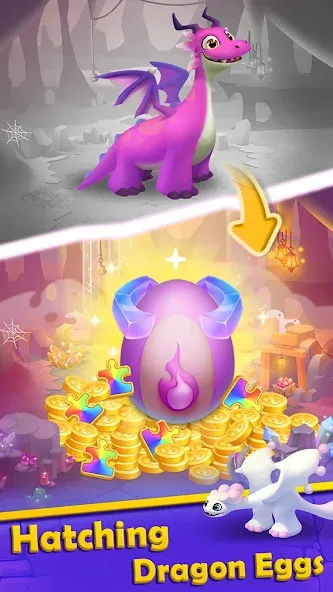 Solitaire Dragons [МОД: Много денег, Монет и Все открыто] Screenshot 5