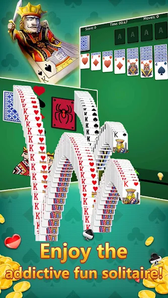 klondike solitaire :card shark [МОД: Деньги, Монеты и Меню MOD] Screenshot 3