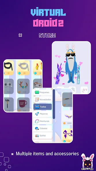 Virtual Droid [МОД: Бесконечные деньги, Монеты и Мега MOD] Screenshot 4