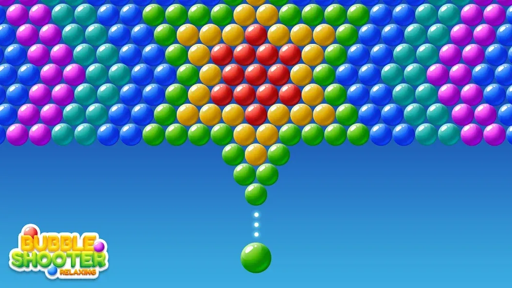 Bubble Shooter Relaxing (Бабл Шутер Релаксинг) [МОД: Меню, Бесконечные монеты и Открытые уровни] Screenshot 1