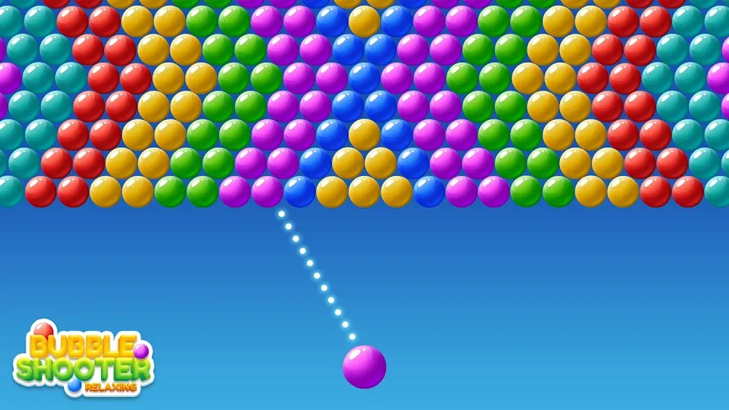 Bubble Shooter Relaxing (Бабл Шутер Релаксинг) [МОД: Меню, Бесконечные монеты и Открытые уровни] Screenshot 2