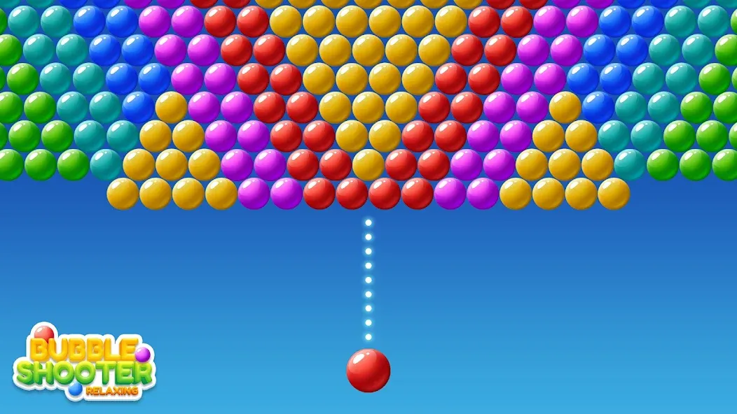 Bubble Shooter Relaxing (Бабл Шутер Релаксинг) [МОД: Меню, Бесконечные монеты и Открытые уровни] Screenshot 3