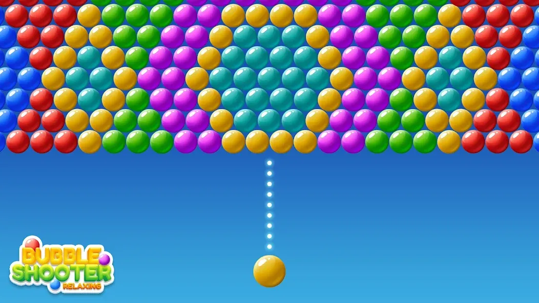 Bubble Shooter Relaxing (Бабл Шутер Релаксинг) [МОД: Меню, Бесконечные монеты и Открытые уровни] Screenshot 4