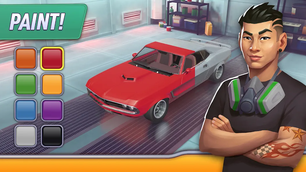 Chrome Valley Customs (Хромовая долина кастомс) [МОД: Много монет, Открытые уровни и Мега MOD] Screenshot 3