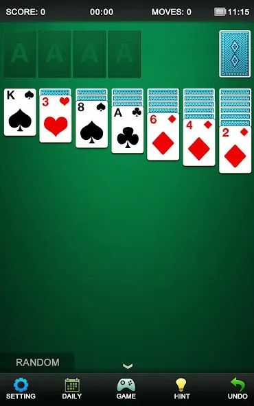 Solitaire! Classic Card Games [МОД: Бесконечные деньги, Монеты и Мега MOD] Screenshot 1