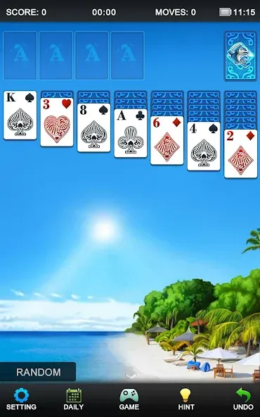 Solitaire! Classic Card Games [МОД: Бесконечные деньги, Монеты и Мега MOD] Screenshot 3
