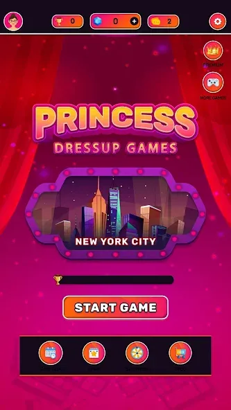 Princess Makeup Dressup Salon (Принцесса Мейкап Дрессап Салон) [МОД: Бесконечные деньги, Монеты и Мега MOD] Screenshot 2