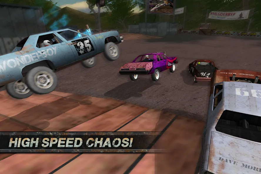 Demolition Derby: Crash Racing (Демолиция Дерби) [МОД: Бесконечные деньги, Монеты и Мега MOD] Screenshot 4