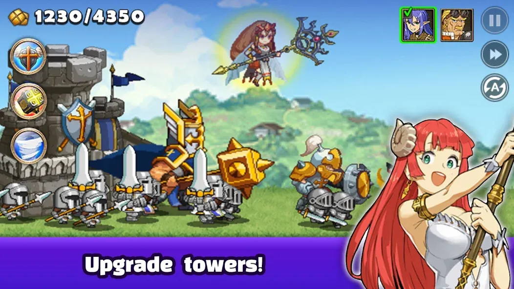 Kingdom Wars - Tower Defense (Кингдом Варс) [МОД: Деньги, Монеты и Меню MOD] Screenshot 2