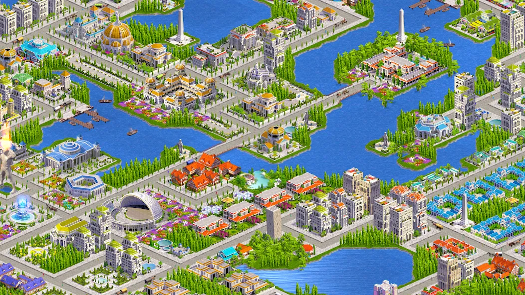 Designer City: Empire Edition (Дизайнер Сити) [МОД: Бесконечные деньги, Монеты и Мега MOD] Screenshot 1