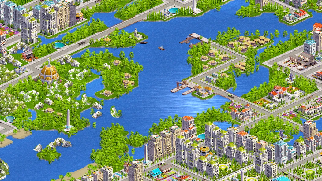 Designer City: Empire Edition (Дизайнер Сити) [МОД: Бесконечные деньги, Монеты и Мега MOD] Screenshot 2