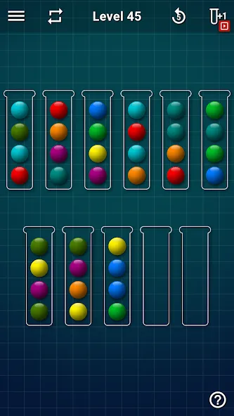 Ball Sort Puzzle - Color Games (Балл Сорт Пазл) [МОД: Все открыто, Дополнительные деньги и Меню MOD] Screenshot 2