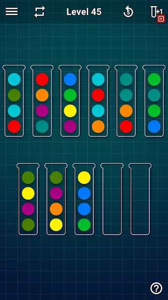 Ball Sort Puzzle - Color Games (Балл Сорт Пазл) [МОД: Все открыто, Дополнительные деньги и Меню MOD] Screenshot 3