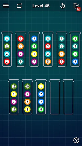 Ball Sort Puzzle - Color Games (Балл Сорт Пазл) [МОД: Все открыто, Дополнительные деньги и Меню MOD] Screenshot 4