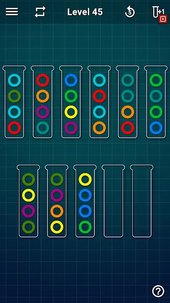 Ball Sort Puzzle - Color Games (Балл Сорт Пазл) [МОД: Все открыто, Дополнительные деньги и Меню MOD] Screenshot 5