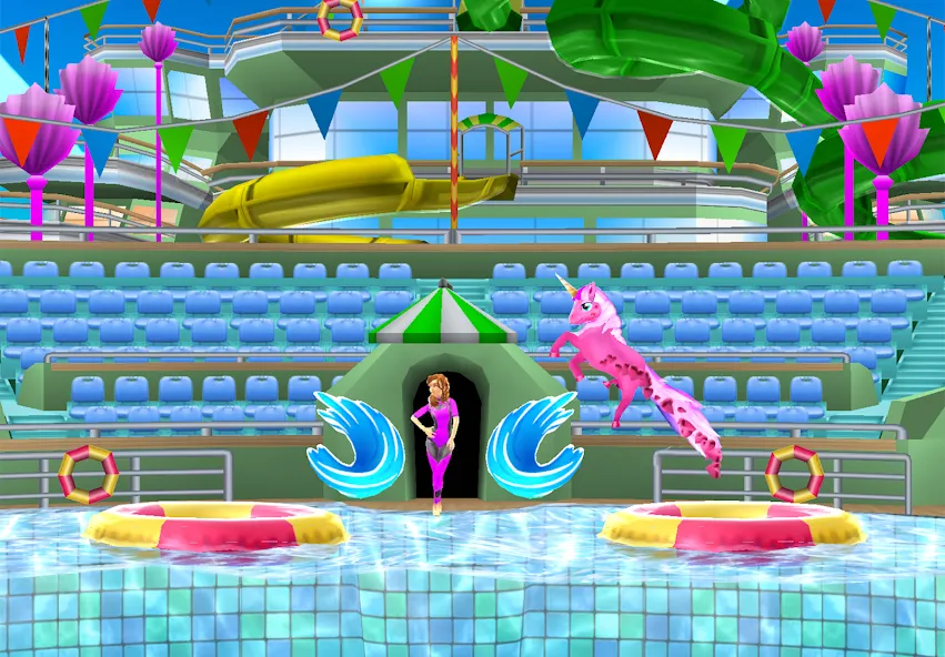 My Dolphin Show (Май Долфин Шоу) [МОД: Все открыто, Дополнительные деньги и Меню MOD] Screenshot 2