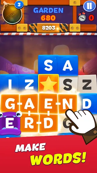Toy Words play together online (Той Вордс) [МОД: Бесконечные деньги, Монеты и Мега MOD] Screenshot 2