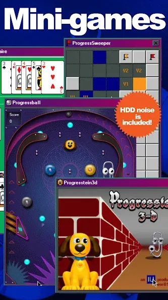 Progressbar95 - nostalgic game (Прогрессбар95) [МОД: Много монет, Открытые уровни и Мега MOD] Screenshot 3