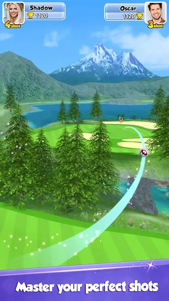 Golf Rival - Multiplayer Game (Гольф Ривал) [МОД: Бесконечные деньги, Монеты и Мега MOD] Screenshot 3