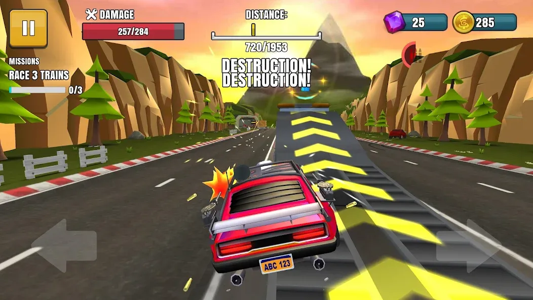 Faily Brakes 2: Car Crash Game (Фэйли Брейкс 2) [МОД: Много монет, Открытые уровни и Мега MOD] Screenshot 2