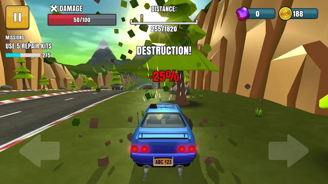 Faily Brakes 2: Car Crash Game (Фэйли Брейкс 2) [МОД: Много монет, Открытые уровни и Мега MOD] Screenshot 3