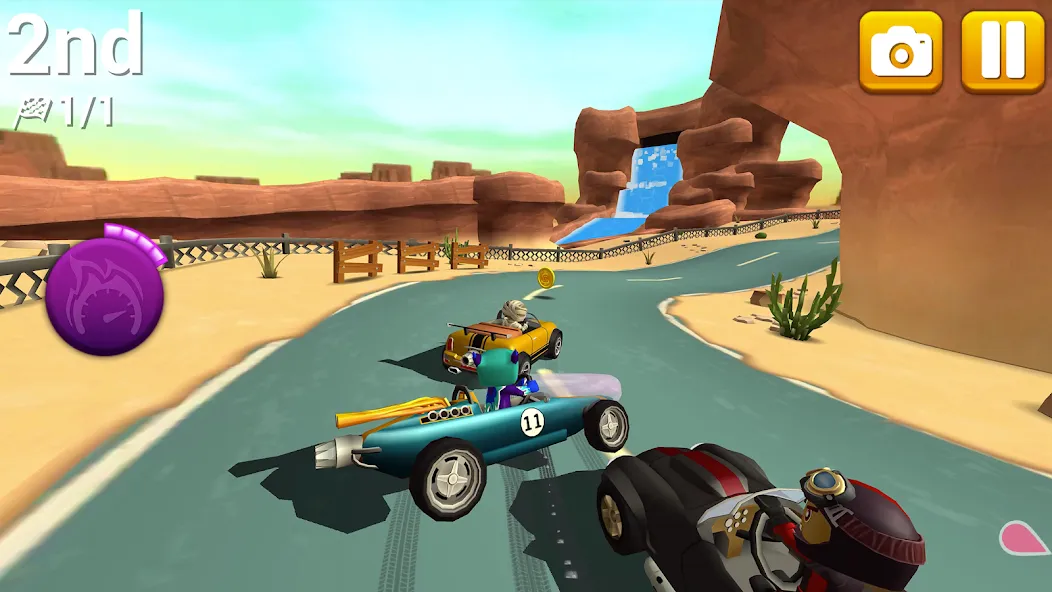 Rev Heads Rally (Рев Хедс Ралли) [МОД: Много монет, Открытые уровни и Мега MOD] Screenshot 1