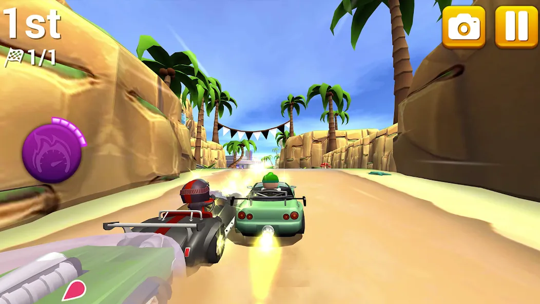 Rev Heads Rally (Рев Хедс Ралли) [МОД: Много монет, Открытые уровни и Мега MOD] Screenshot 3