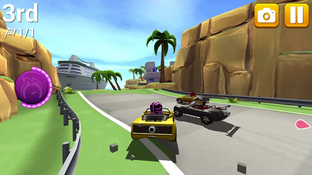 Rev Heads Rally (Рев Хедс Ралли) [МОД: Много монет, Открытые уровни и Мега MOD] Screenshot 5