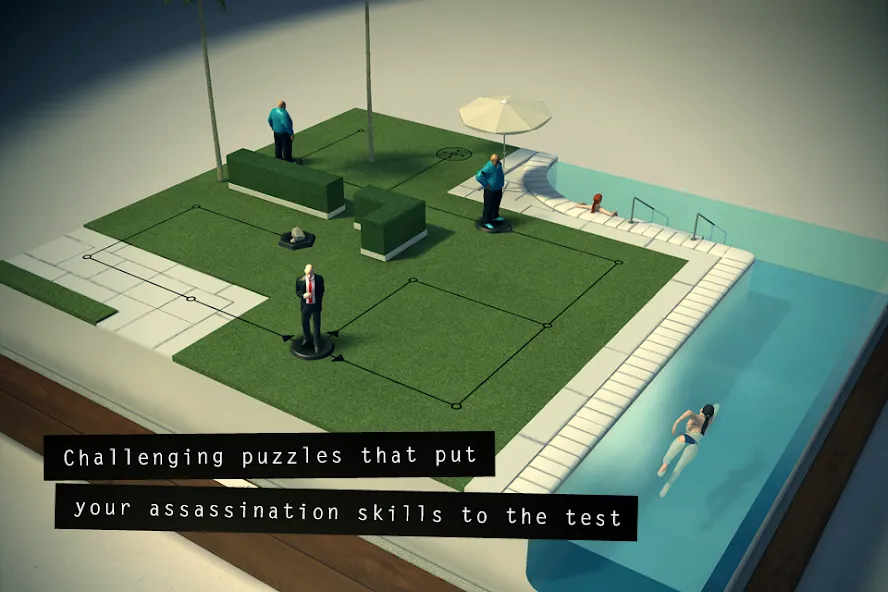 Hitman GO (Хитман ГО) [МОД: Бесконечные деньги, Монеты и Мега MOD] Screenshot 2