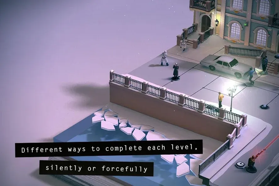 Hitman GO (Хитман ГО) [МОД: Бесконечные деньги, Монеты и Мега MOD] Screenshot 3