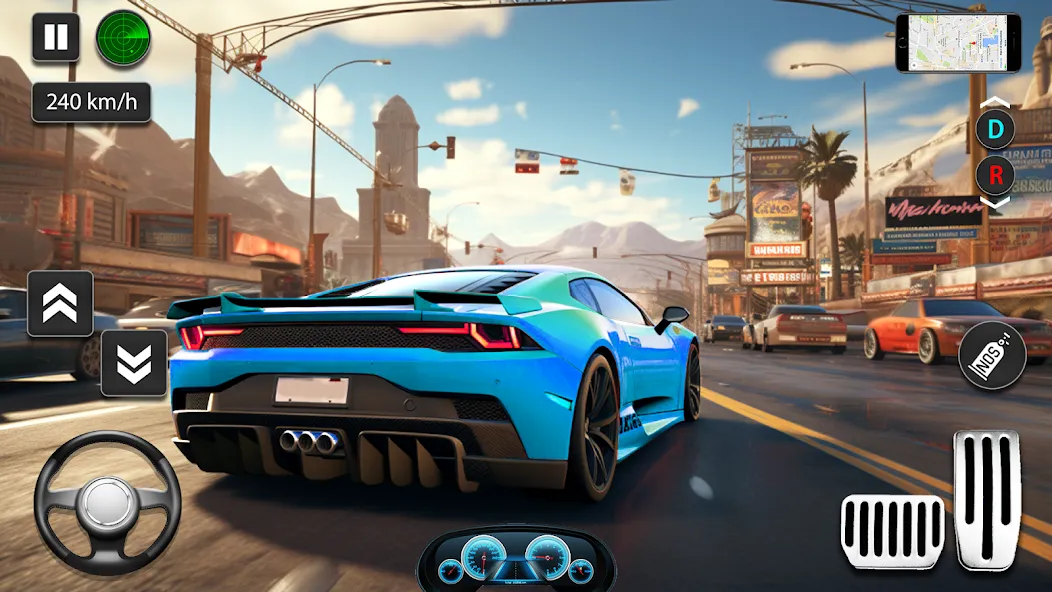 GT Car Stunt : Ramp Car Stunts (ДжиТи Кар Стант) [МОД: Деньги, Монеты и Меню MOD] Screenshot 2