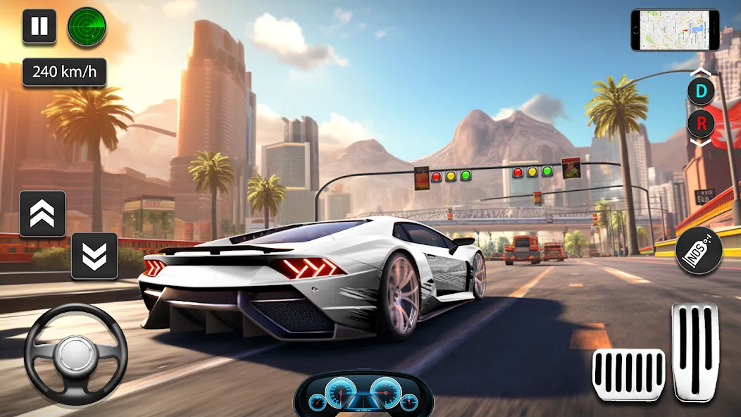 GT Car Stunt : Ramp Car Stunts (ДжиТи Кар Стант) [МОД: Деньги, Монеты и Меню MOD] Screenshot 3