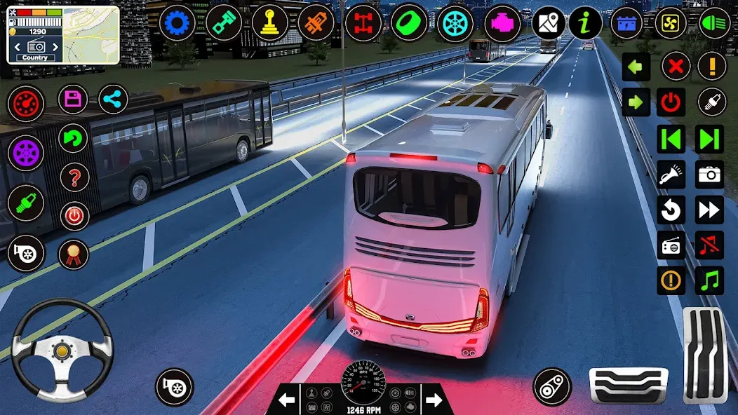 Bus Driving Games 3D: Bus Game [МОД: Много денег, Монет и Все открыто] Screenshot 1