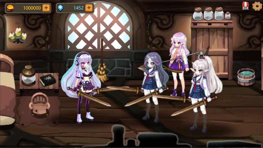 Dungeon Princess 2! : RPG [МОД: Все открыто, Дополнительные деньги и Меню MOD] Screenshot 1