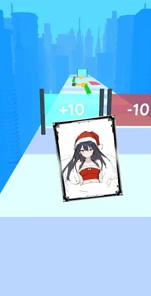 Card Run : Anime Evolution (Кард Рун) [МОД: Меню, Бесконечные монеты и Открытые уровни] Screenshot 2
