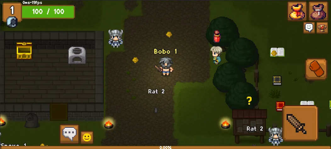 Heritage Online - MMORPG  2D (Херитед) [МОД: Меню, Бесконечные монеты и Открытые уровни] Screenshot 3