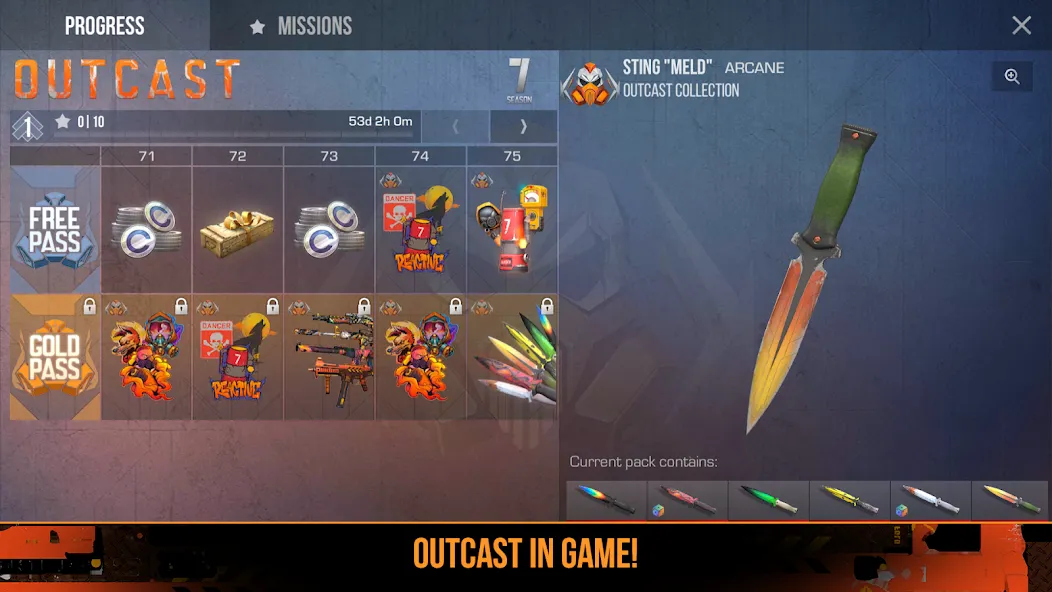 Case Opener: Skins Simulator [МОД: Много монет, Открытые уровни и Мега MOD] Screenshot 1